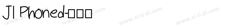JI Phoned字体转换